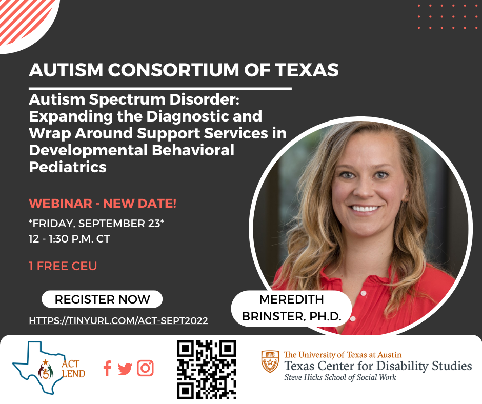 Autism Consortium of Texas September Meeting