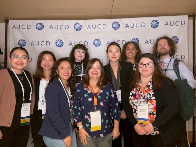 A picture of the TCDS team at the 2023 AUCD Conference