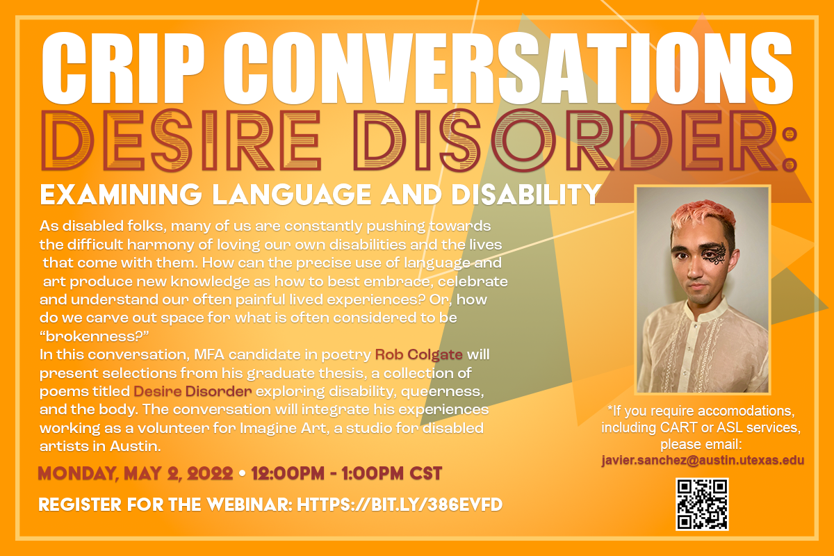 Crip Conversations Desire Disorder Examining Language and Disability