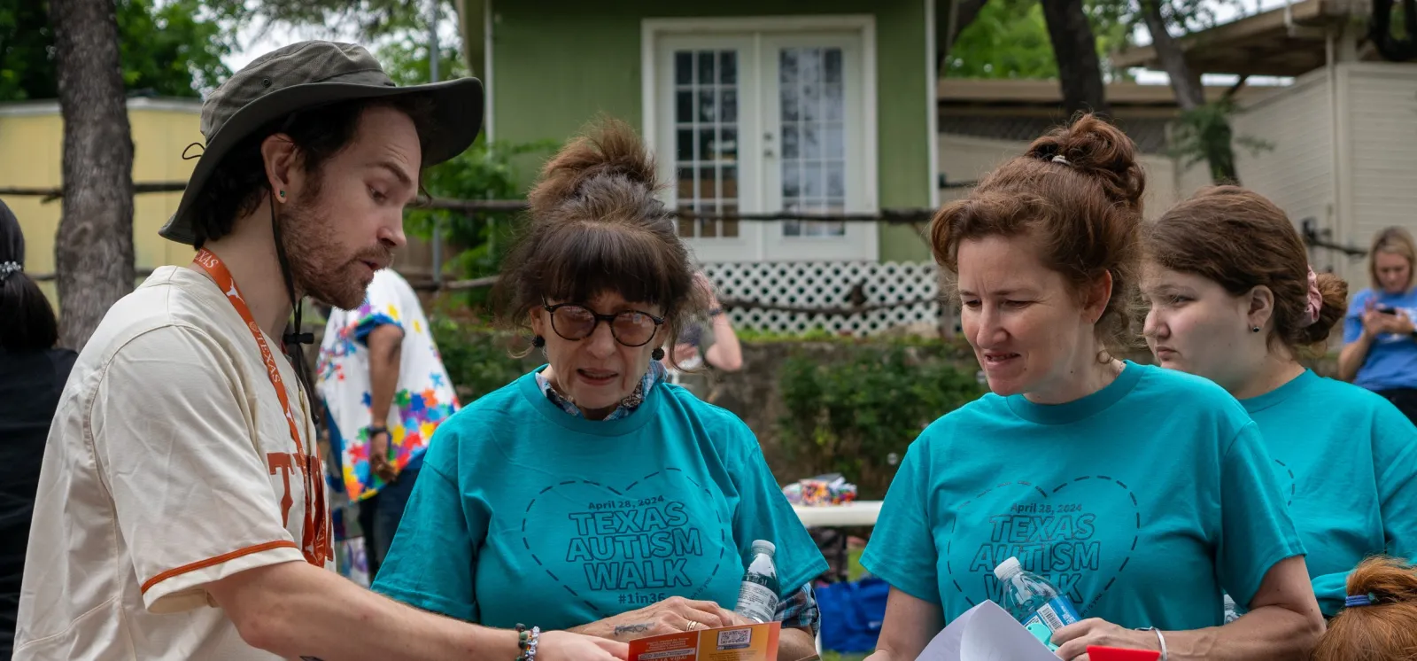 Texas Autism Walk 2024. TCDS educating the community