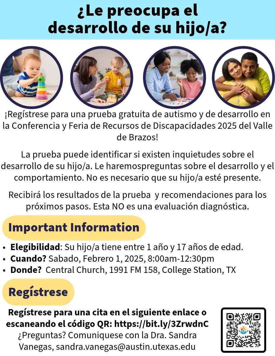 Conferencia y Feria de Recursos de Discapacidades 2025 del Valle de Brazos! 