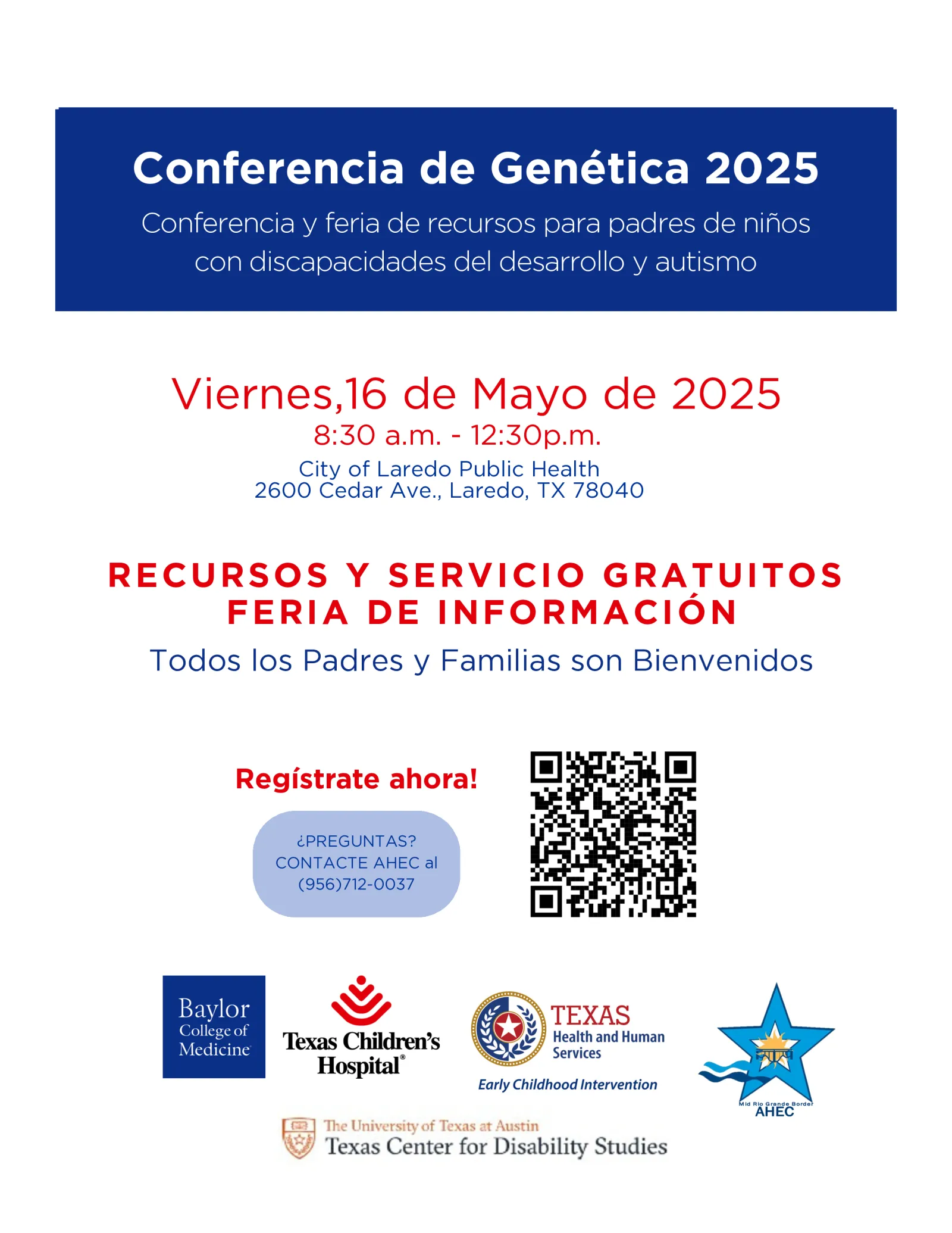 Genetics Flyer Laredo Espanol