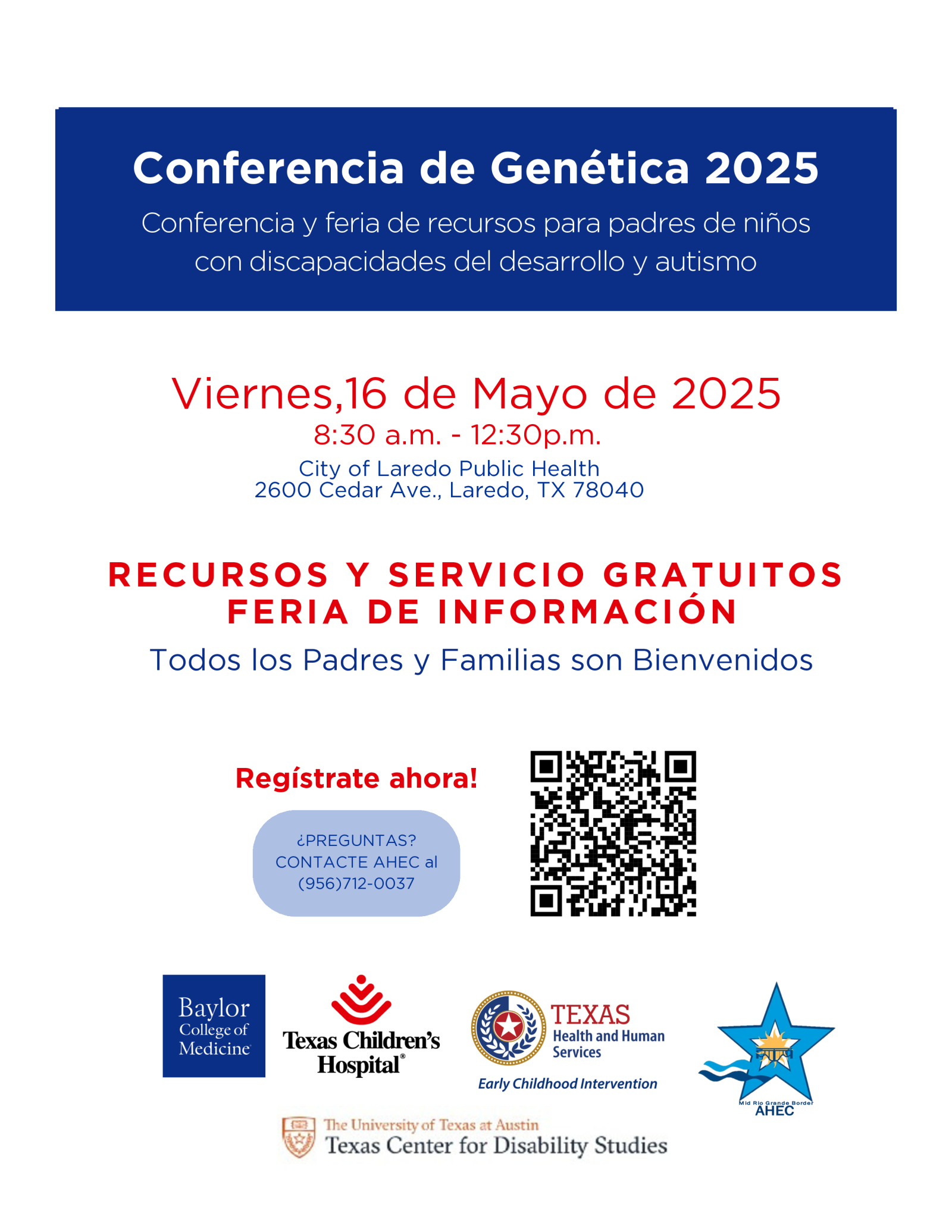 Genetics Flyer Laredo Espanol