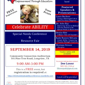Special Needs Resource Fair Flyer