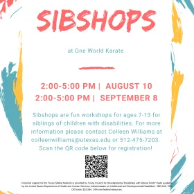 Sibshops Flyer
